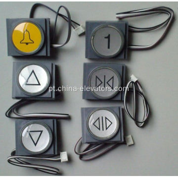 Botões HSA6000A para elevadores Fujitec